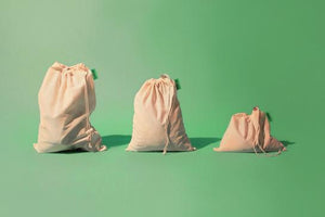 Reusable Produce Bags - Organic Cotton - Set of 9 - EcoRoots