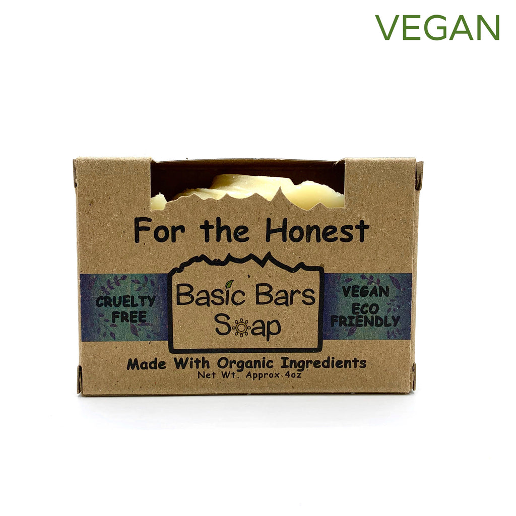 Soap bar for the honest lemon clove eucalyptus organic vegan plastic free Basic Bars Soap