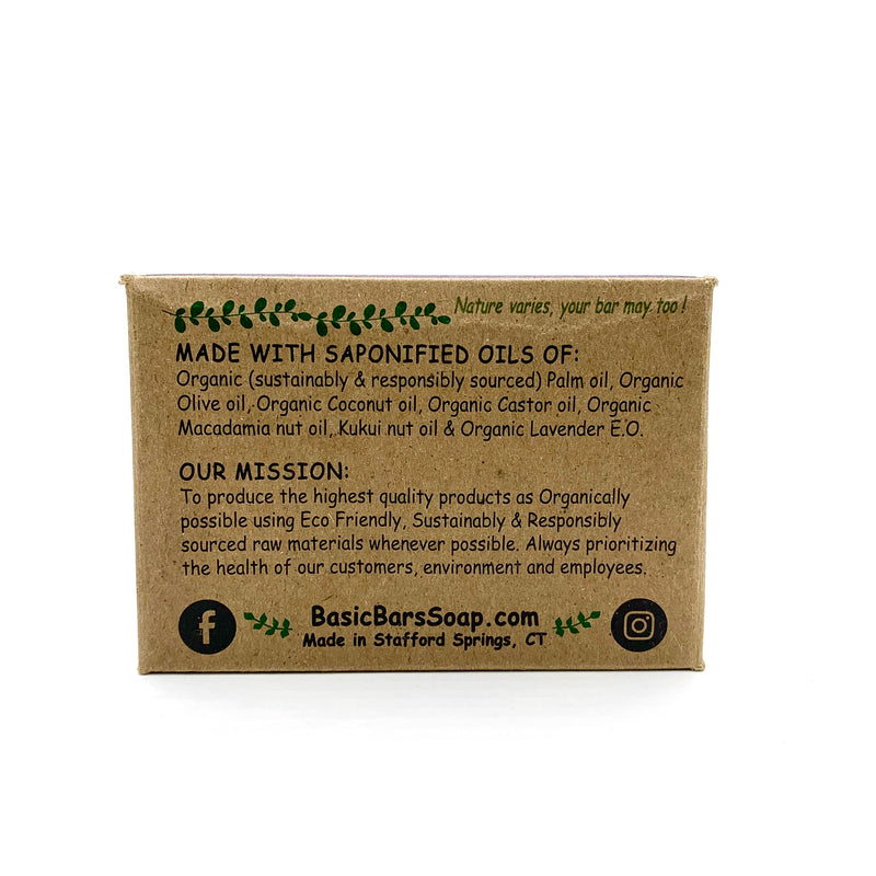 Soap Bar - Lavender - 4oz - Basic Bars Soap