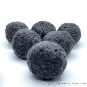 6 dryer balls bamboo charcoal fiber vegan