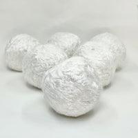 Vegan bamboo dryer ball 6 white