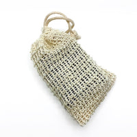 sisal soap saver bag plastic free no bead biodegradable