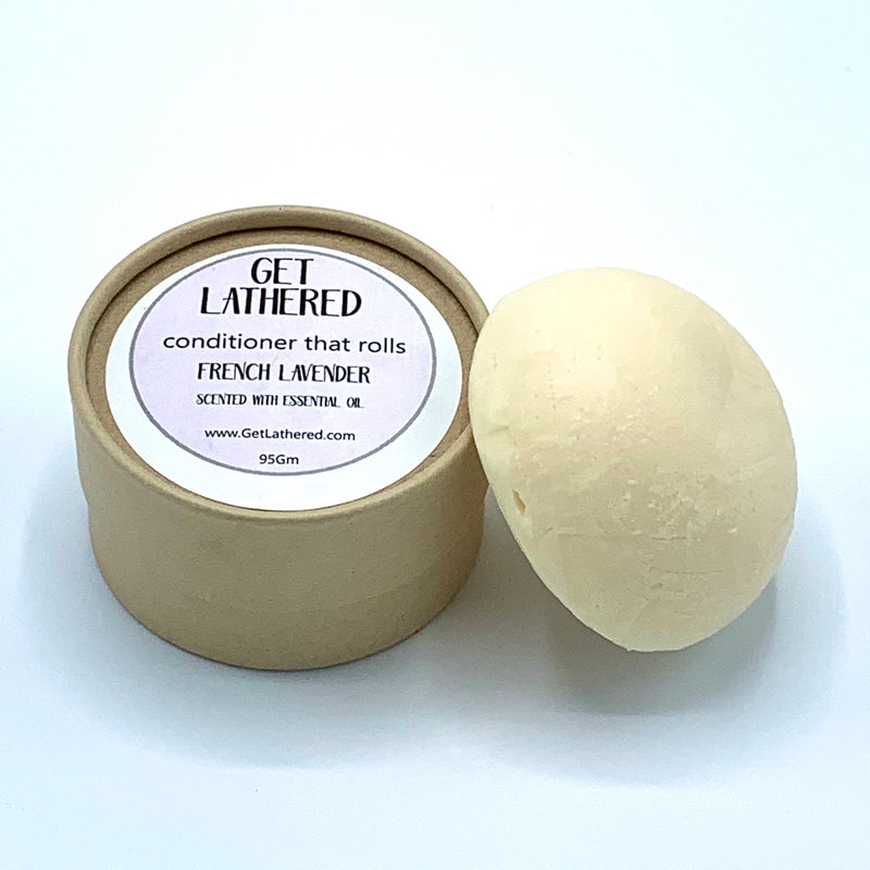 Get Lathered Conditioner bar french lavender plastic free
