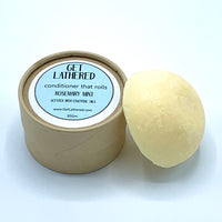 Get Lathered Conditioner bar rosemary mint plastic free