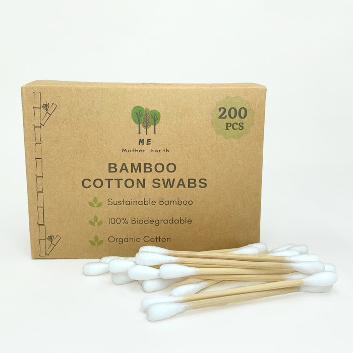 Bamboo Cotton Swabs