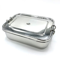 Airtight stainless steel food container medium eco friendly plastic free Life Without Plastic