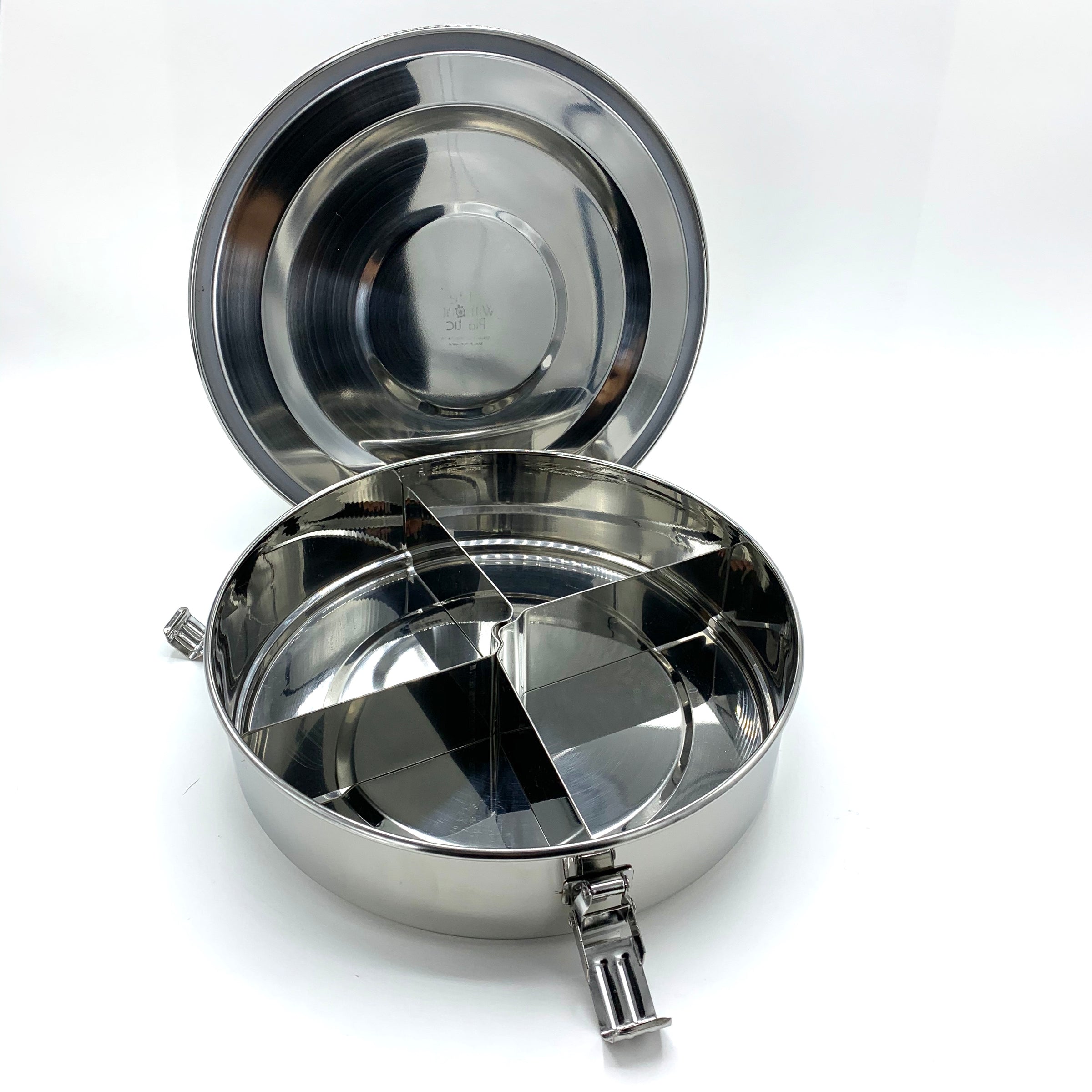 Stainless Steel Airtight Food Storage Container - Med Round with