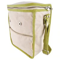 cotton and wool lunch bag thermal green plastic free life without plastic