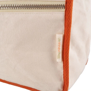 Wool Insulated Lunch Bag - Orange Trim - Life Without Plastic