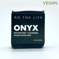 No Tox Life ONYX Detoxifying Charcoal Cleansing Bar soap vegan biodegradable plastic free
