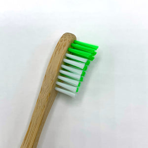Toothbrush - Medium - GREEN - OLA Bamboo