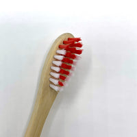 Toothbrush - Ultra Soft - RED - OLA Bamboo