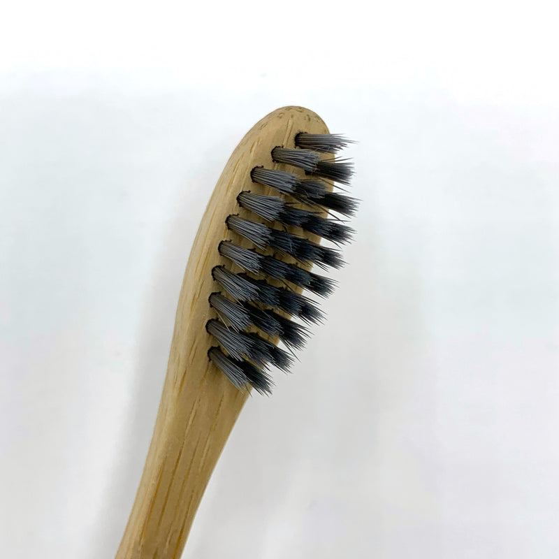 Toothbrush - Soft - CHARCOAL - OLA Bamboo