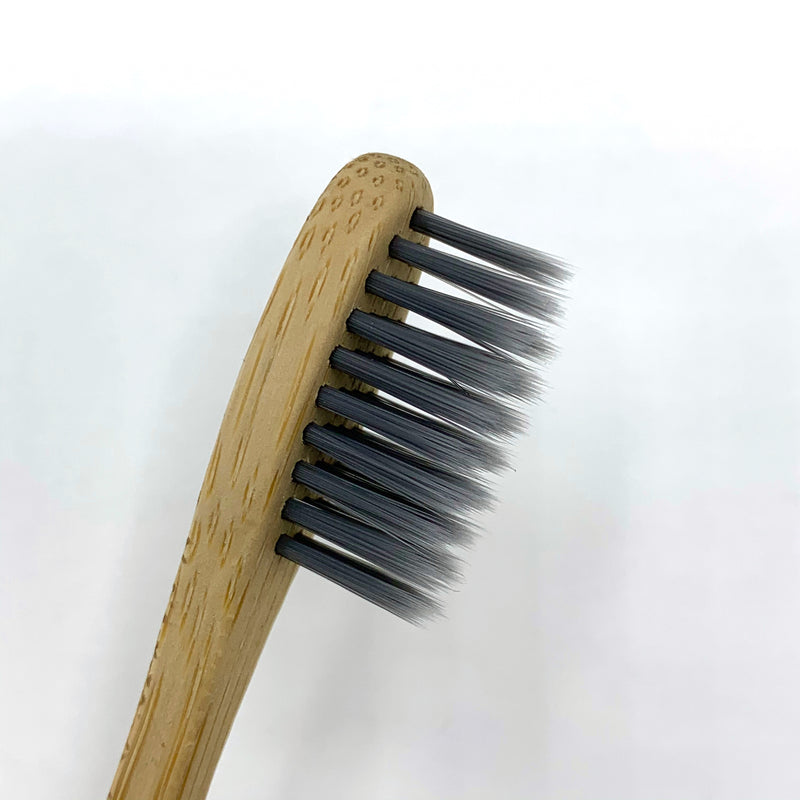 Toothbrush - Soft - CHARCOAL - OLA Bamboo