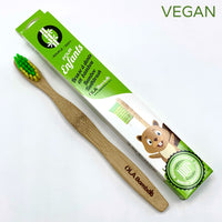 OLA Bamboo kids yellow green plastic free