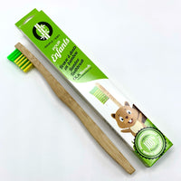 Toothbrush - Kids - SOFT - YELLOW / GREEN - OLA Bamboo