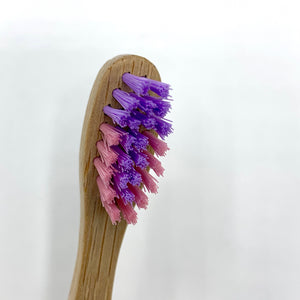 Toothbrush - Kids - SOFT - PINK / PURPLE - OLA Bamboo