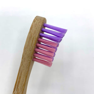 Toothbrush - Kids - SOFT - PINK / PURPLE - OLA Bamboo