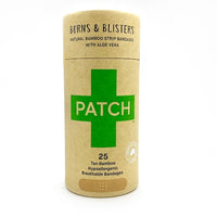 PATCH aloe bandage front lid on plastic free vegan