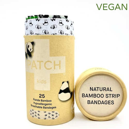 PATCH coconut oil kids panda lid off plastic free vegan
