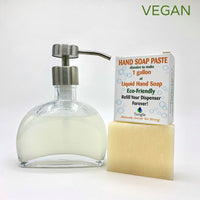 Tangie hand soap paste bar natural biodegradable plastic free