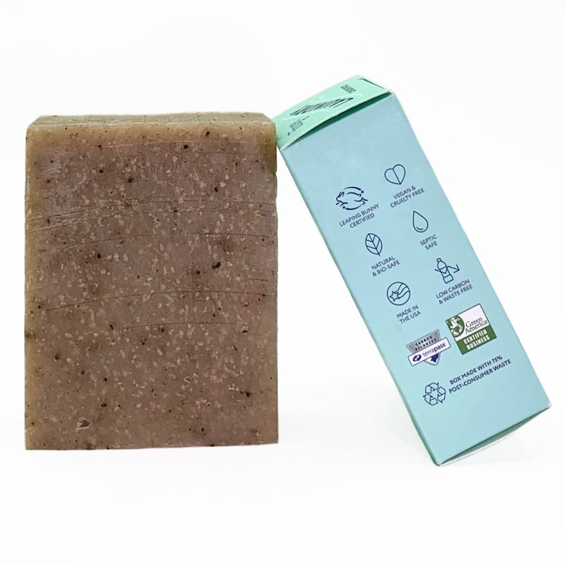 Tangie laundry paste bar vegan biodegradable plastic free side of box
