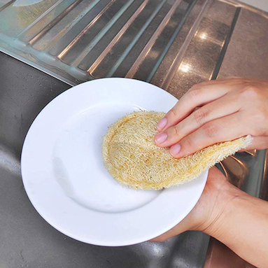 Loofah Dish Scrubber - Miw Piw ----- BUNDLE OF 5 - save 20%