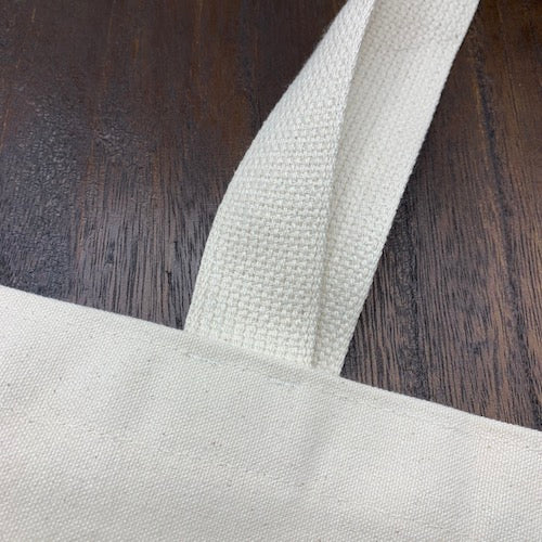 totally plastic free - jumbo rugged cotton tote